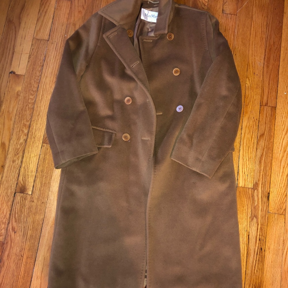 (MaxMara) Wool/Cashmere Coat